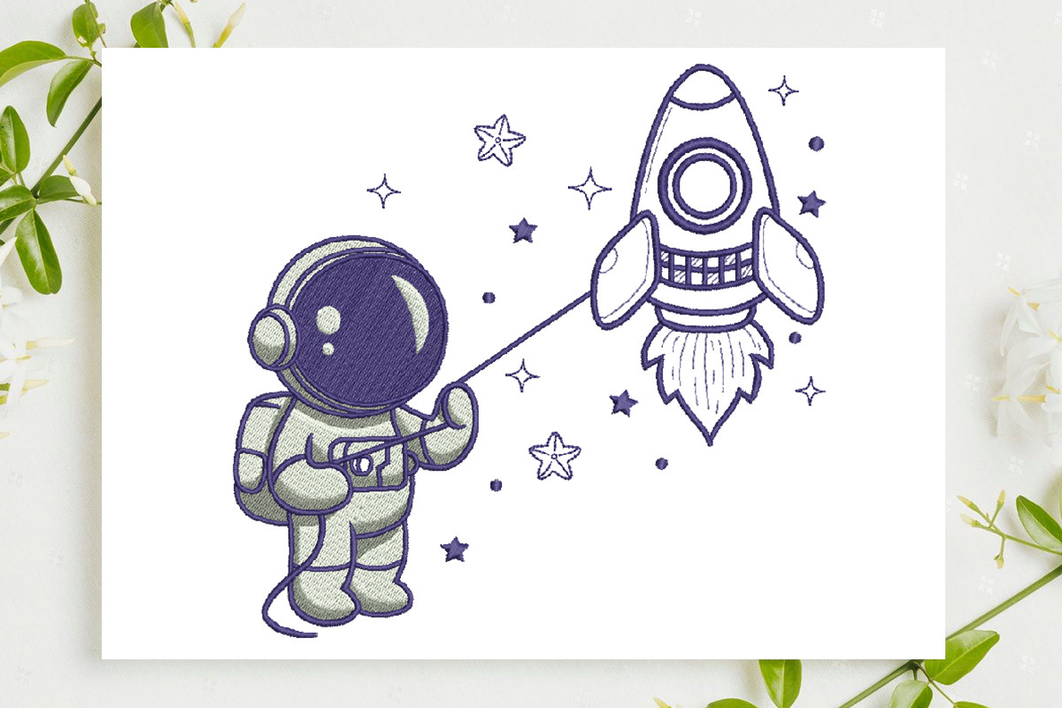Astronaut Playing
