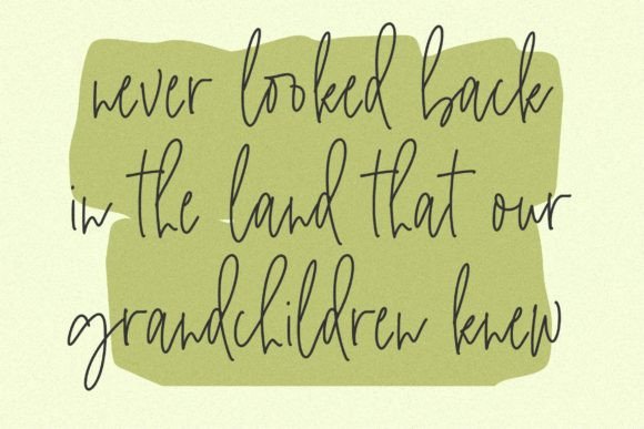 Avocado Candy Font - Preview 2