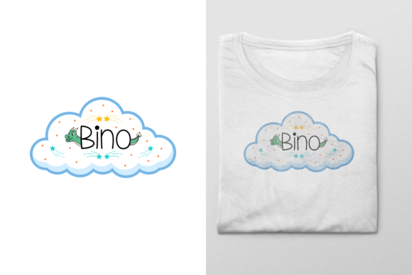 Baby Dragon Font PNG with transparent background - Preview 3