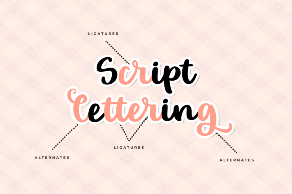Bread Lovely Font PNG with transparent background - Preview 3