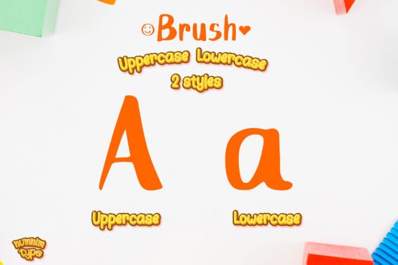 Brush Font - Preview 1