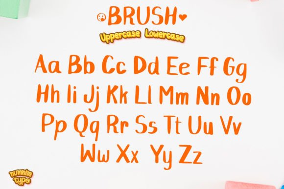 Brush Font - Preview 5