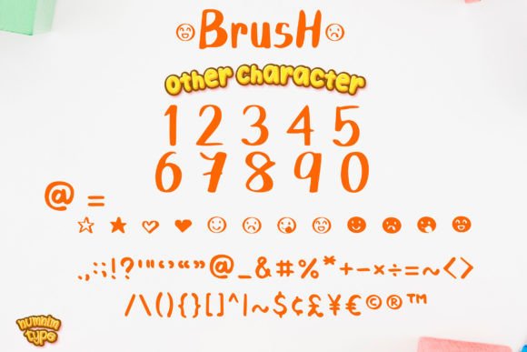 Brush Font - Preview 6