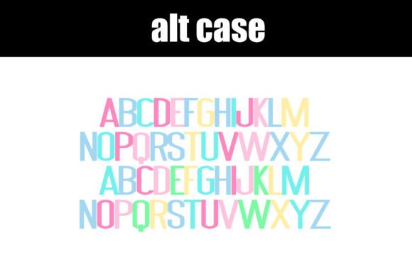 Colorful Life Too Font PNG with transparent background - Preview 6