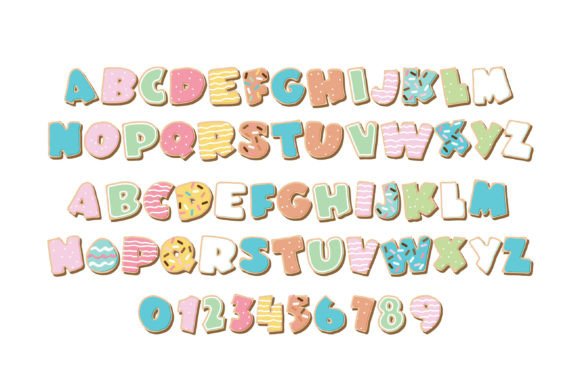 Easter Cookies Font - Preview 1