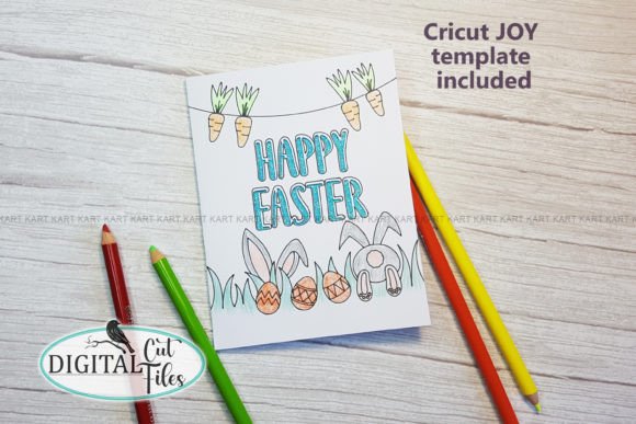 Easter Insert Card Svg Cricut Joy Maker Graphics