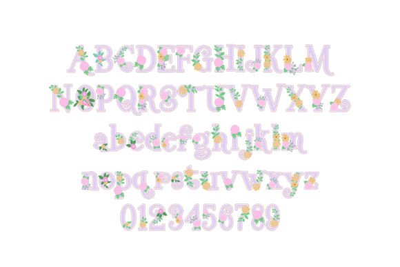 Easter Mums Font - Preview 1