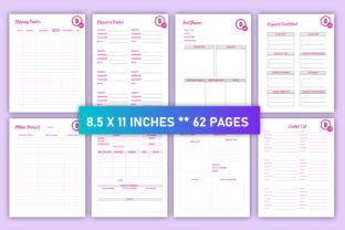 Editable Side Hustle Planner Canva KDP Graphic by rahimaartwork077 ...