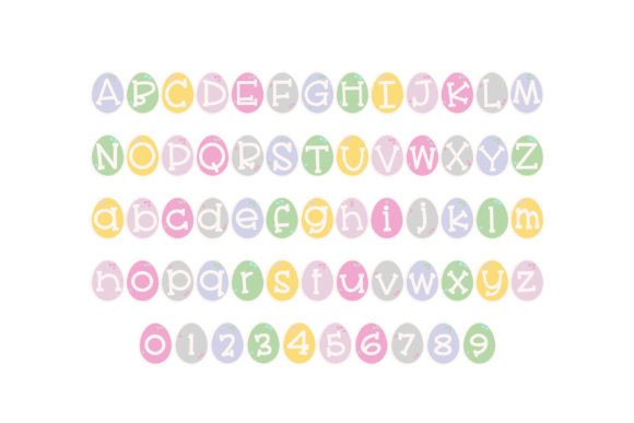 Egg-cellent Too Font PNG with transparent background - Preview 1