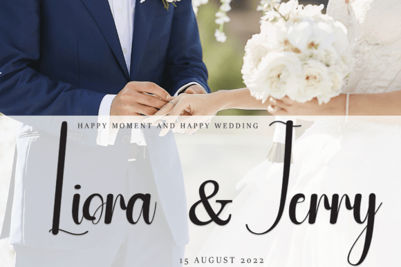 Envelope Font - Preview 1