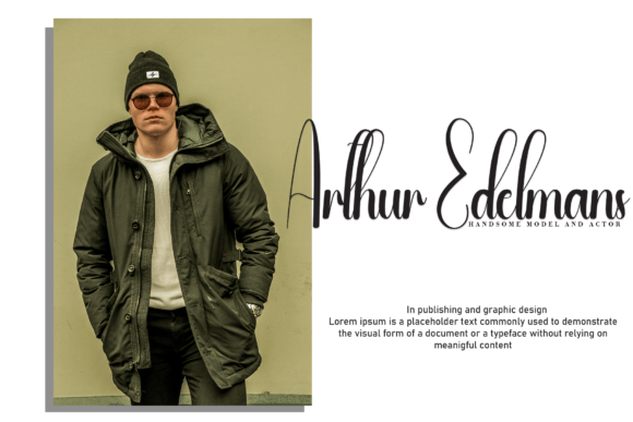 Envelope Font - Preview 2