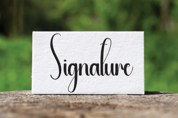 Envelope Font - Preview 4