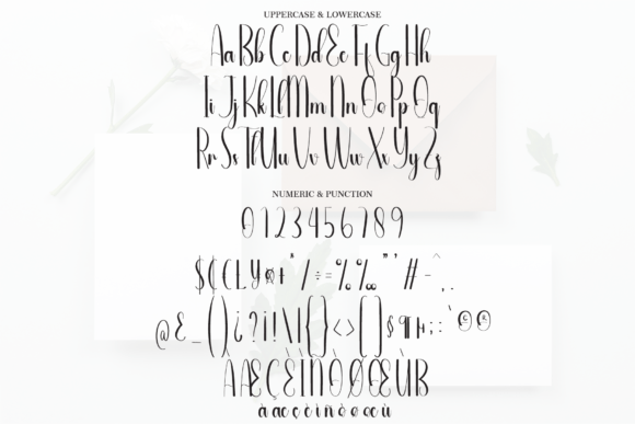 Envelope Font - Preview 6