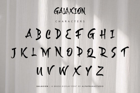 Galaxion Font - Preview 6