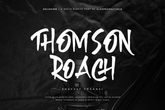 Galaxion Font - Preview 1