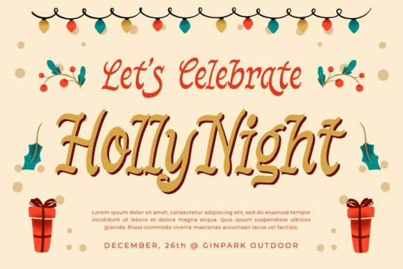 Gingerjoy Font - Preview 3