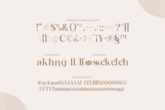 Glamorland Font PNG with transparent background - Preview 2