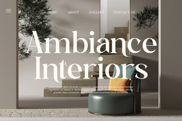 Glamorland Font PNG with transparent background - Preview 3