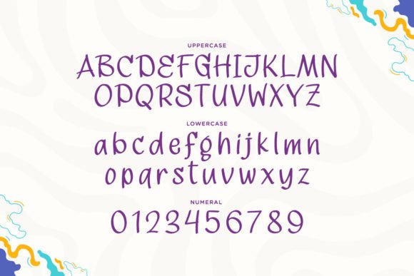 Glitters Font - Preview 1