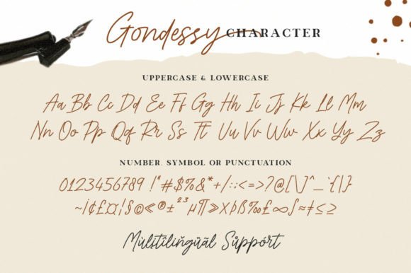 Gondessy Font - Preview 5