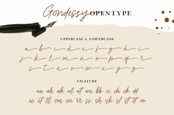 Gondessy Font - Preview 6