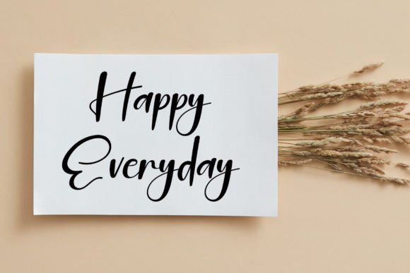 Hello Handwritting Font PNG with transparent background - Preview 3