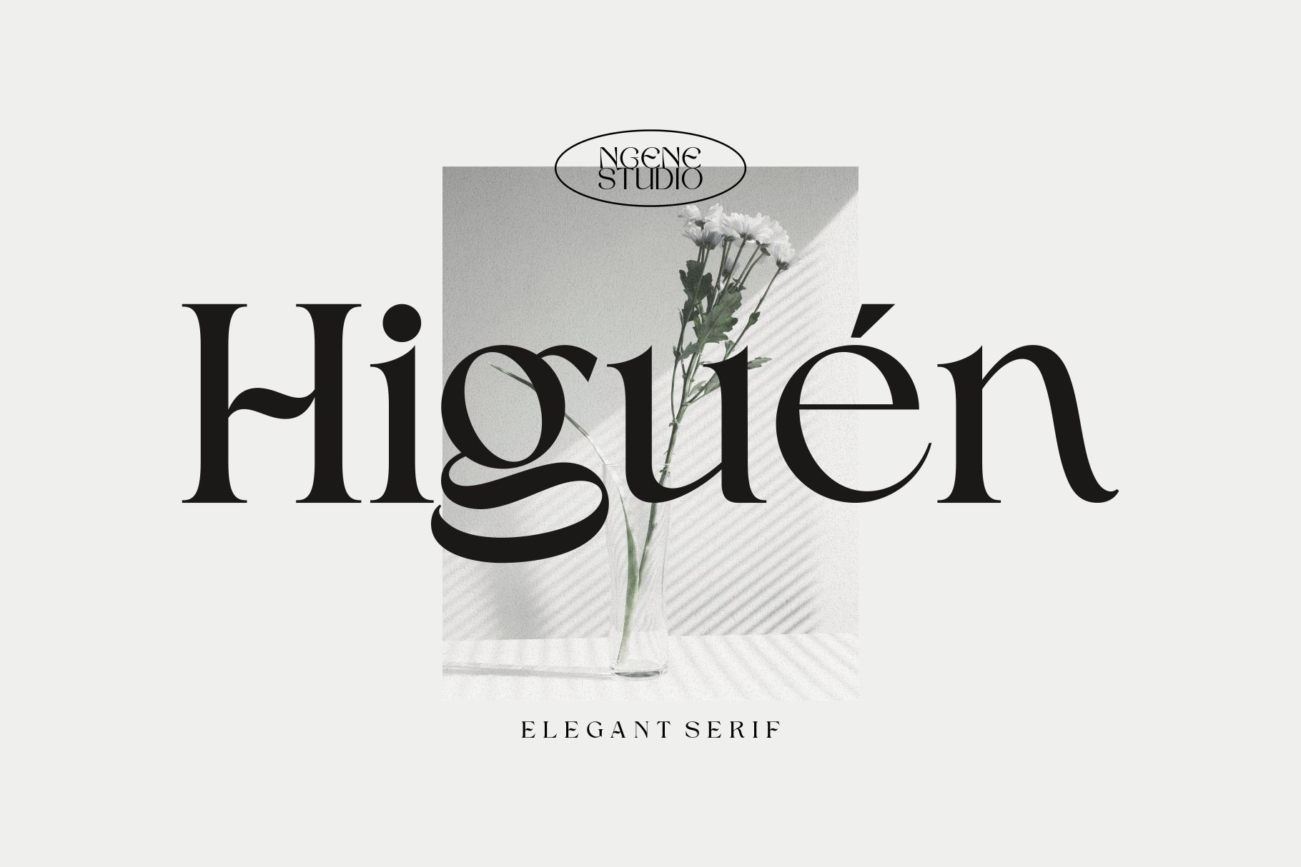 Higuen — elegant display serif
