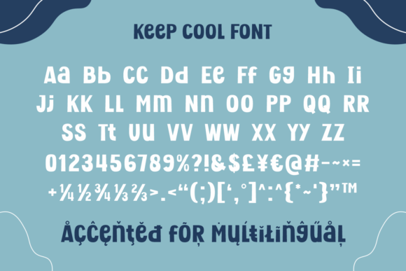 Keep Cool Font font preview - 3