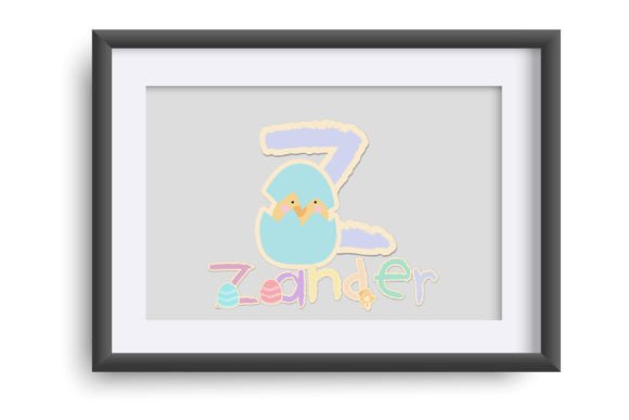 Kids Easter Font PNG with transparent background - Preview 3