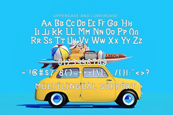 Long Travel Font PNG with transparent background - Preview 5