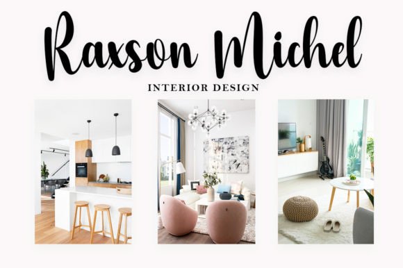 Micha Font PNG with transparent background - Preview 3