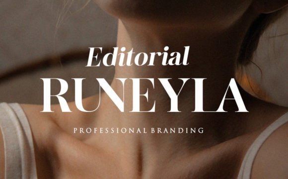 Minimalist Vonesa Font PNG with transparent background - Preview 2