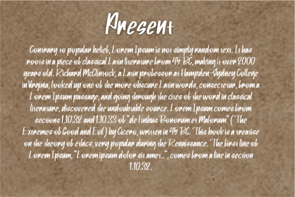 Ora Umum Font font preview - 2