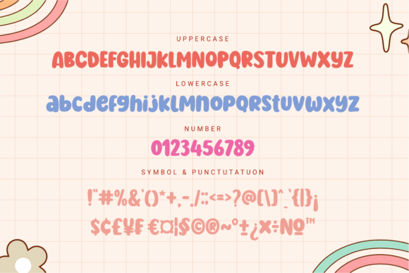 Party Days Font PNG with transparent background - Preview 4