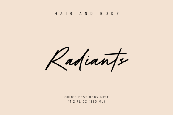Rationality Grateful Font PNG with transparent background - Preview 3