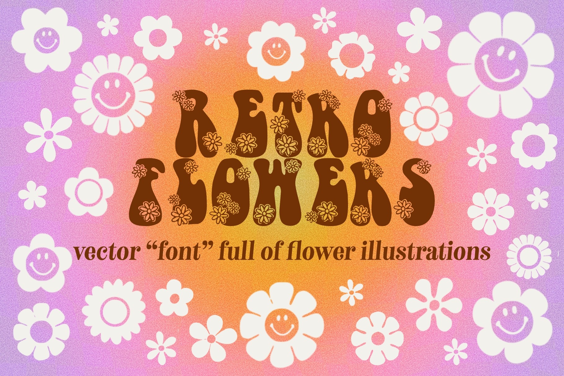 Retro Flowers