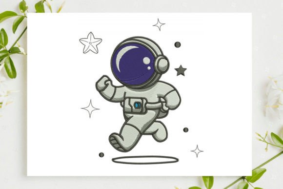 Running Astronaut