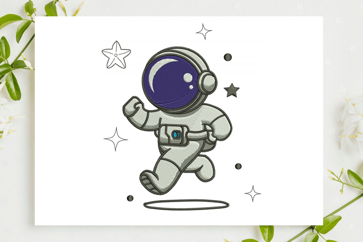 Running Astronaut