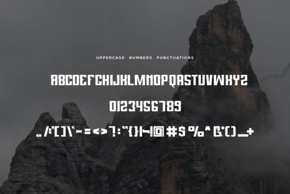 Ruriotus Font PNG with transparent background - Preview 2