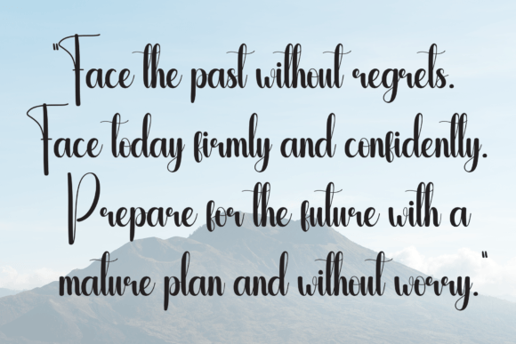 Setback Font PNG with transparent background - Preview 5