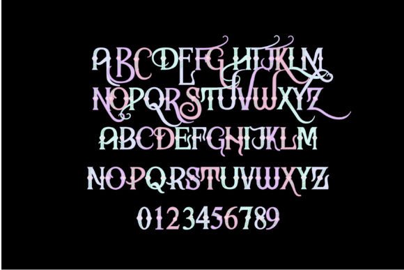 Artemisia Pastel Font - Preview 2