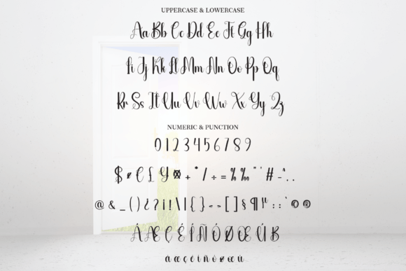 Backdoor Font - Preview 6
