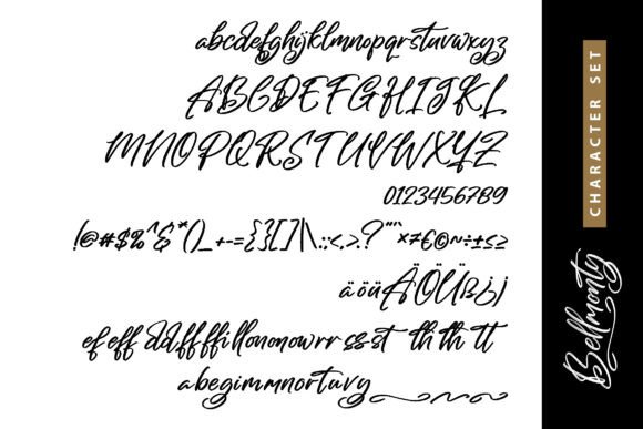 Bellmonty Font - Preview 3