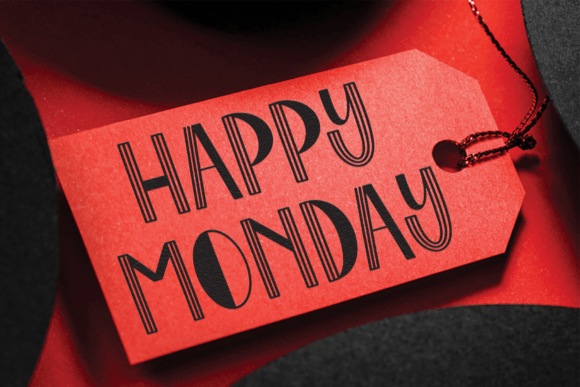 Black Monday Font - Preview 3