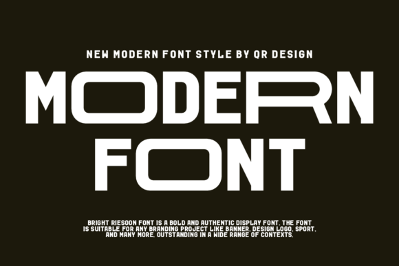 Bright Riesoon Font - Preview 1