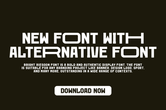Bright Riesoon Font - Preview 2