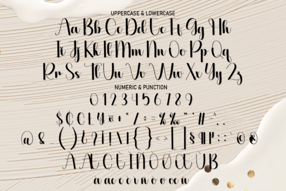 Bunch Font PNG with transparent background - Preview 5
