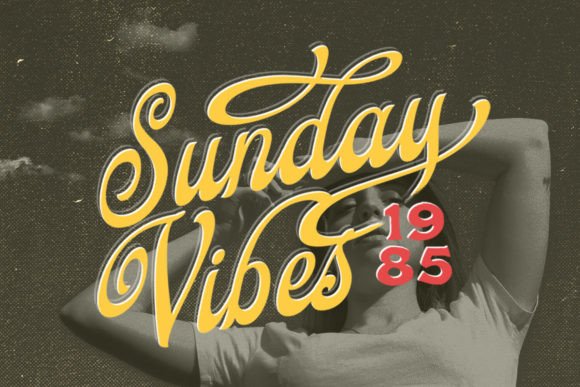 Dansley Script Font - Preview 3