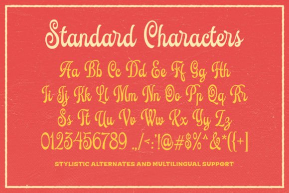 Dansley Script Font - Preview 4