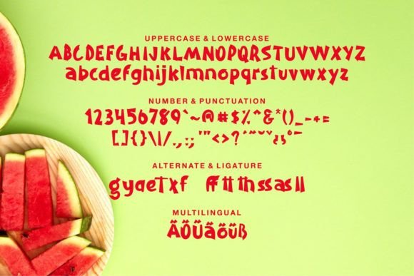 Gory Font - Preview 5
